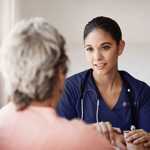 palliative care nurses listening to client needs, palliative care, palliative care in the home, palliative homecare, 24/7 Nursing & Medical Services